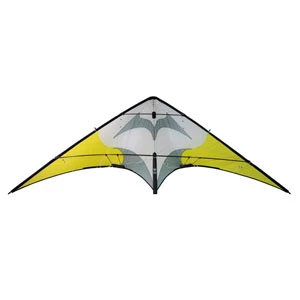 90 In Silver Fox Stunt Kite 2.3 Yellow UL 3 90 In Silver Fox Stunt Kite 2.3 Yellow UL